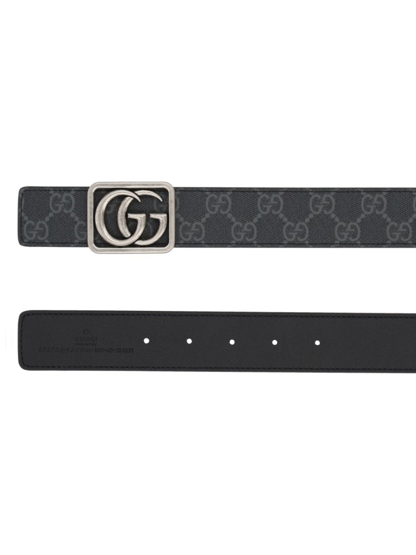 Gucci Gg Marmont Reversible Leather Belt