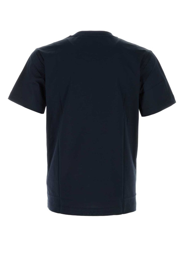 Burberry Navy Blue Cotton T-Shirt