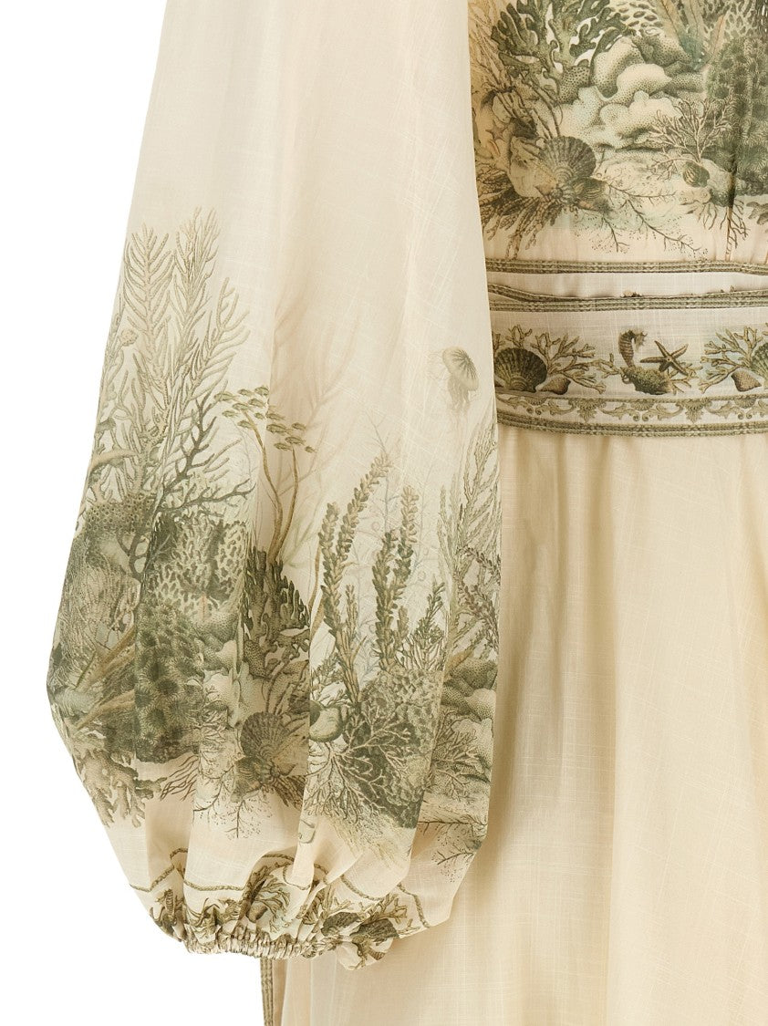 Zimmermann 'Wanderlust Wrap Midi' Dress