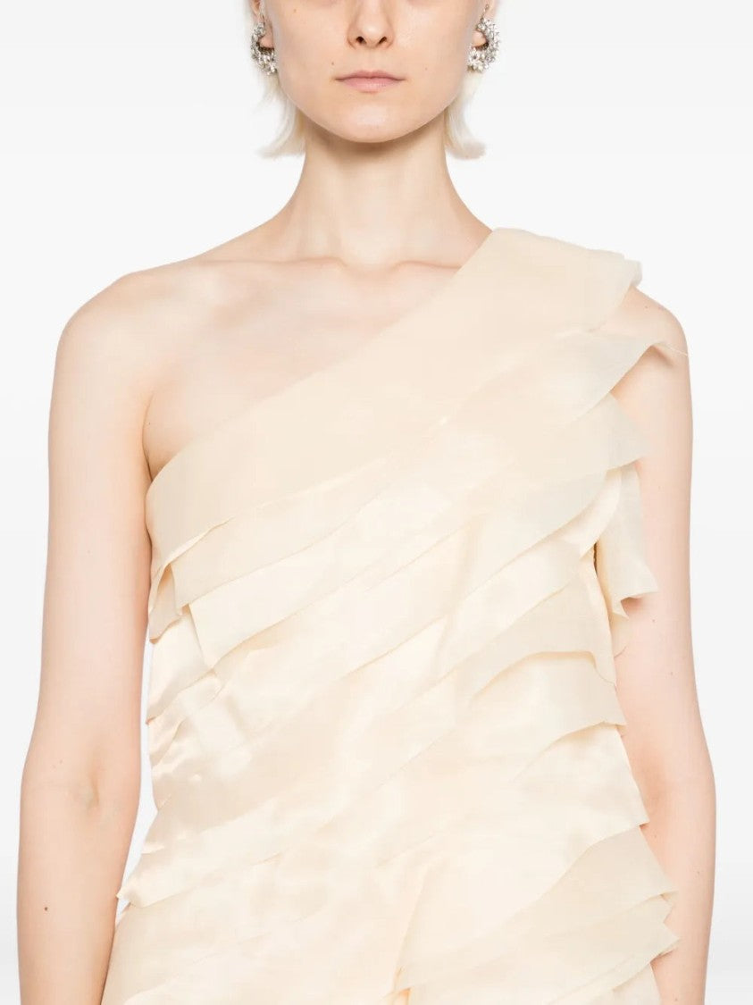 Saiid Kobeisy Layered Organza Dress