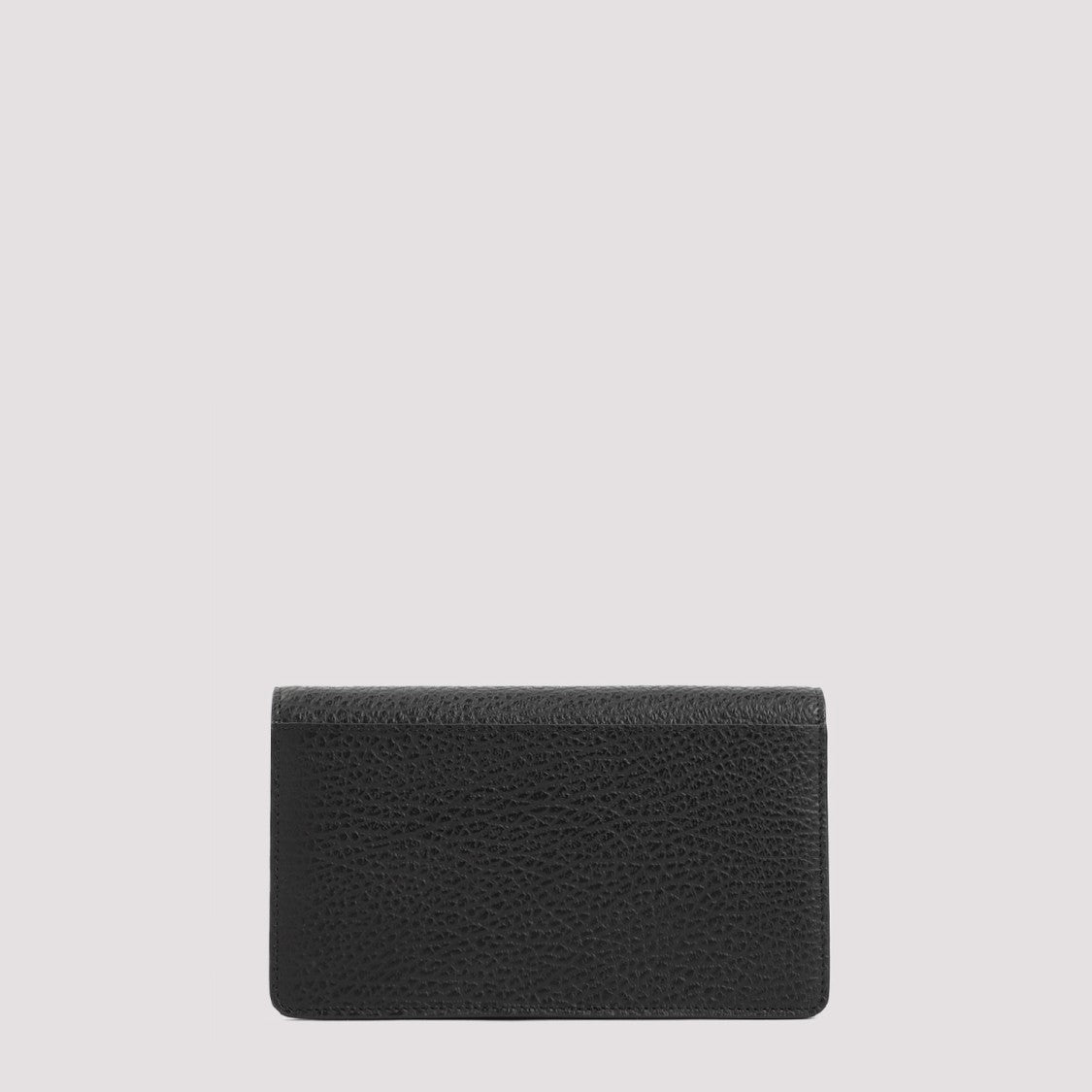 Maison Margiela Black Leather Chain Wallet