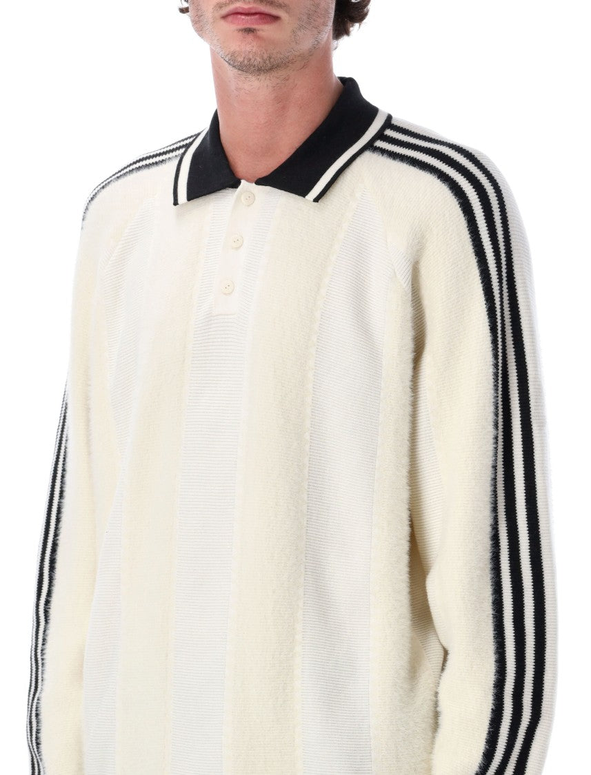 Adidas Originals Knitted Quarter-Button Jersey
