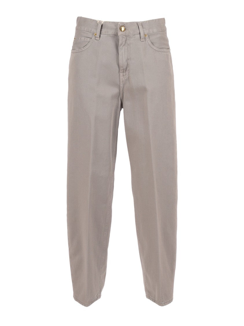 Briglia Straight-Leg Tailored Pants With Classic Waistband