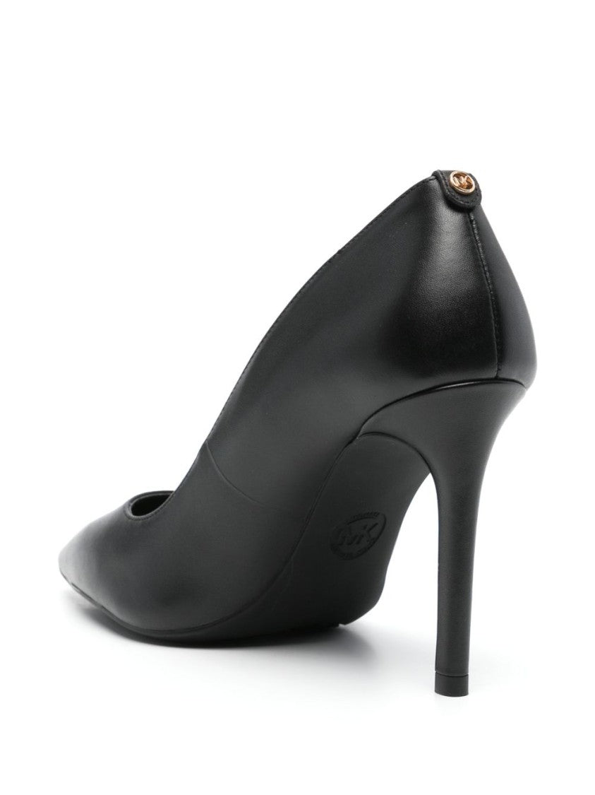 Michael Kors Black Half Heel Shoes