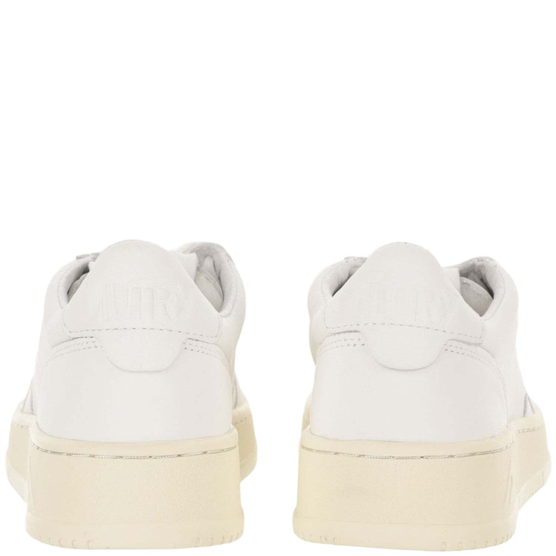 Autry Medalist Low Sneakers With Perforated Round Toe