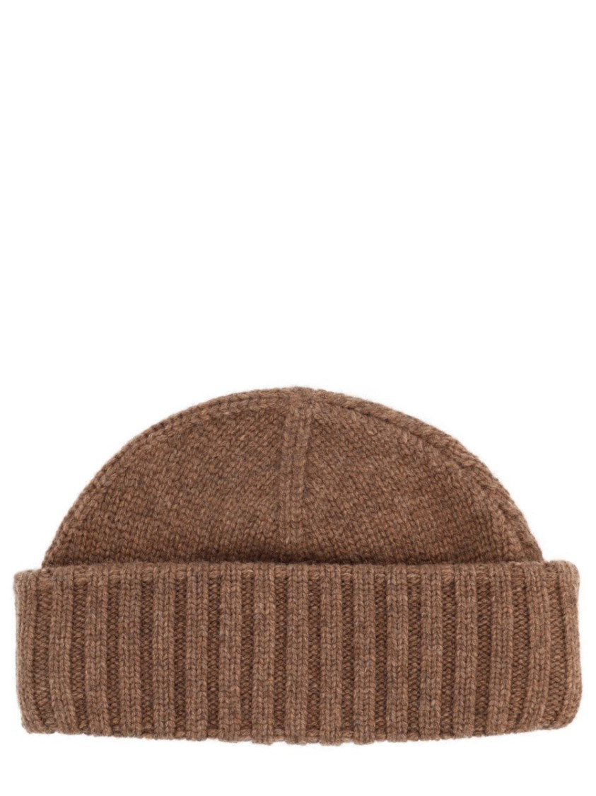 Studio Nicholson Knitted Hat With Folded Ribbed Brim