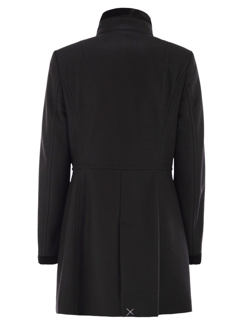 Fay Virginia Coat In Wool Cloth