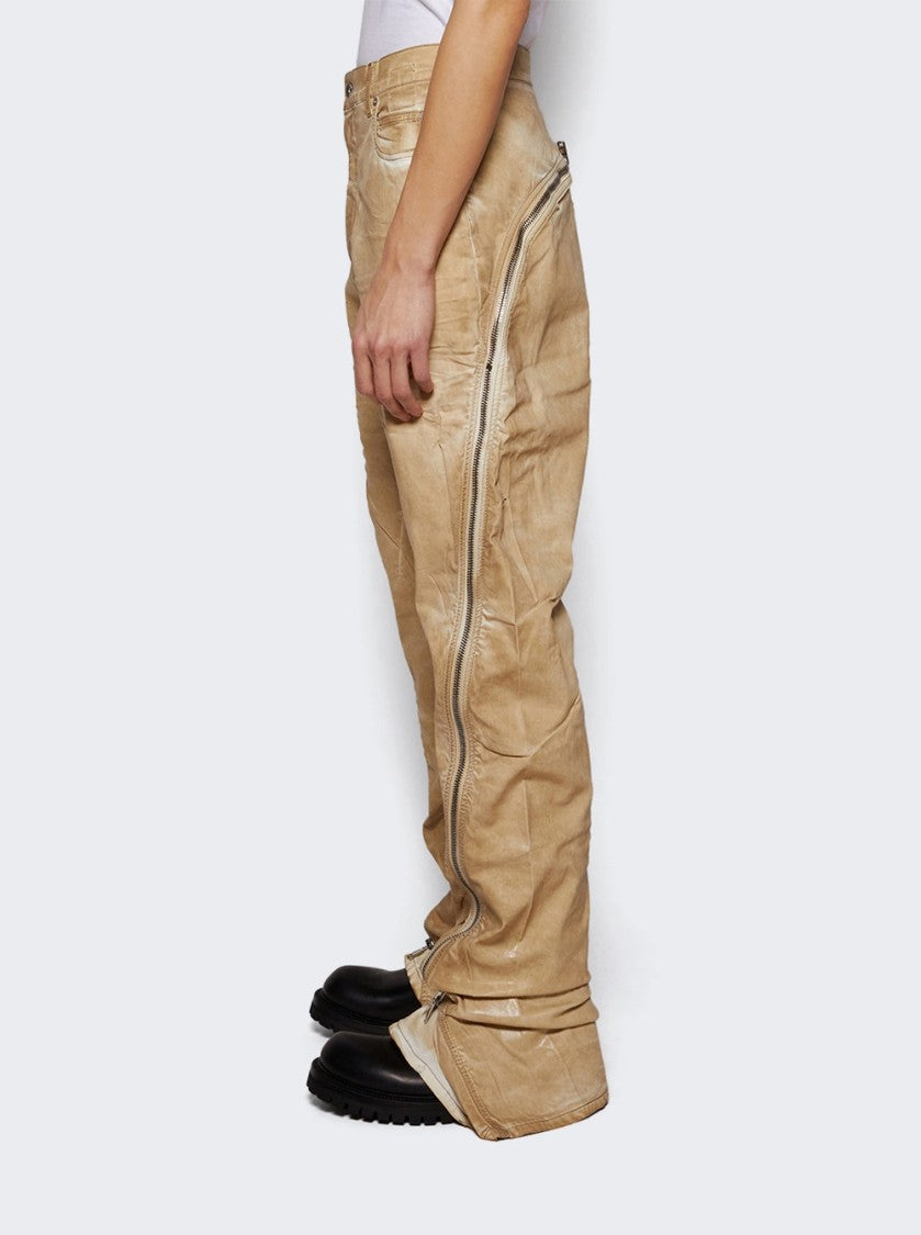 Drkshdw By Rick Owens Bolan Banana Pants Parchment