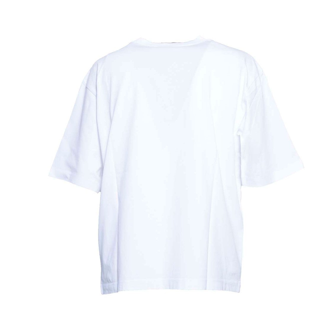 Dsquared2 Loose-Fit White Icon Cotton T-Shirt
