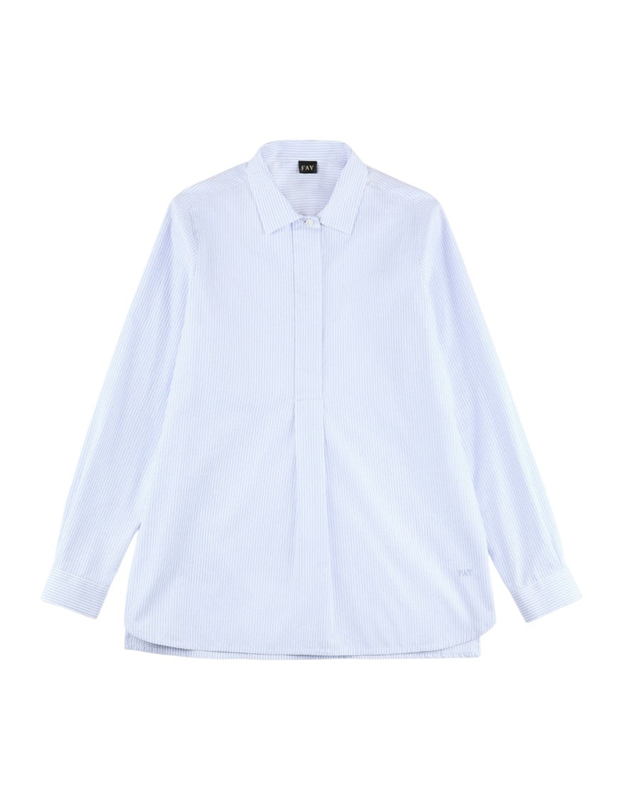 Fay Long-Sleeved Relaxed-Fit Shirt