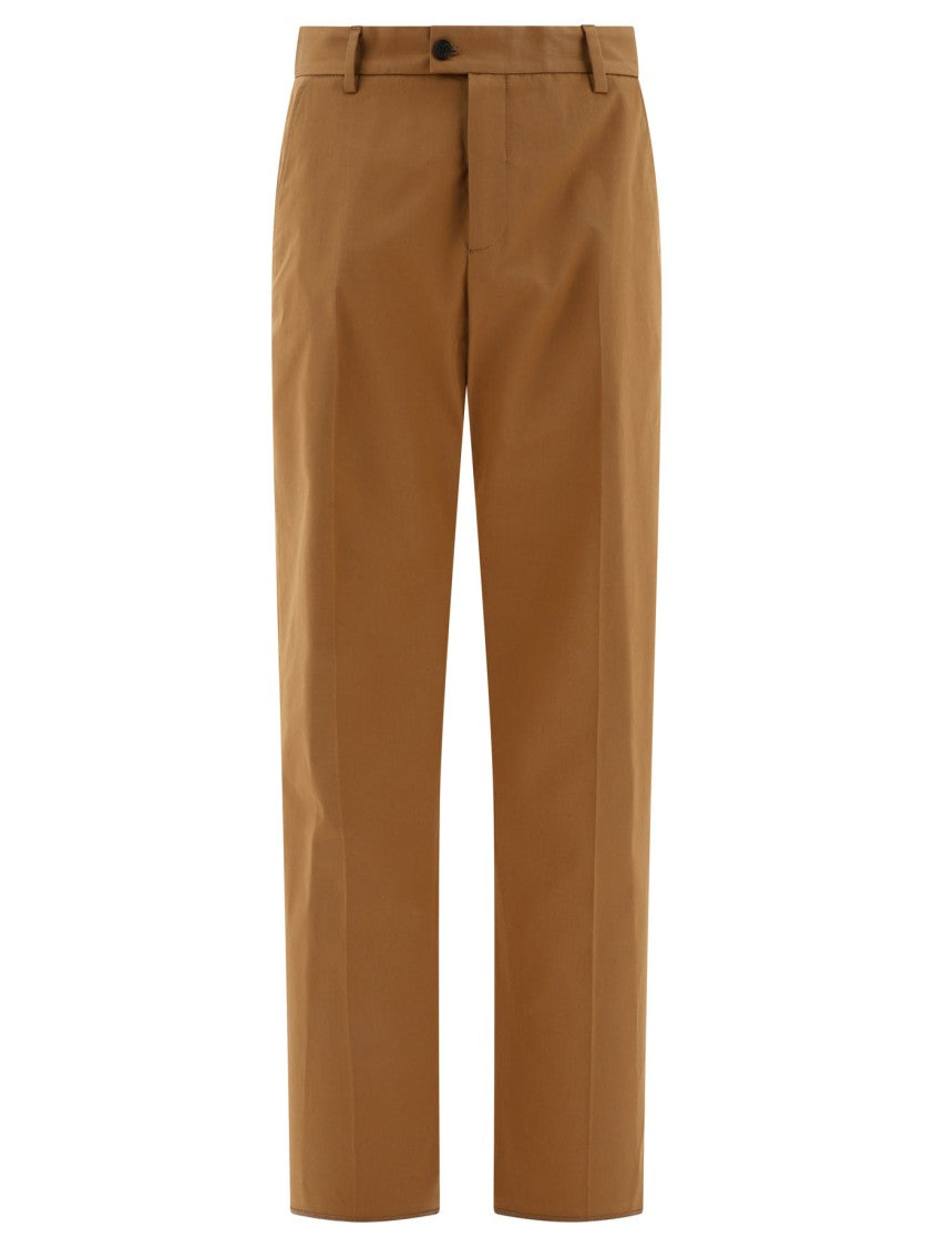 Alexander Mcqueen Tailored Trousers With Back Logo
