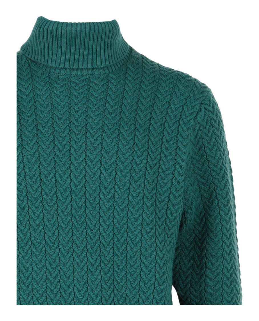 Slowear Zanone Cable Knit Sweater