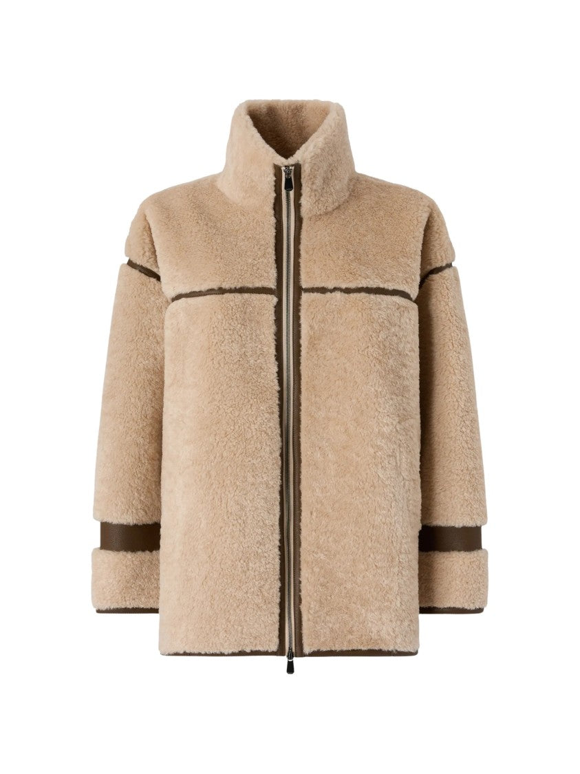 Pinko Celosia Caban Aspen Plush Mid-Length Jacket