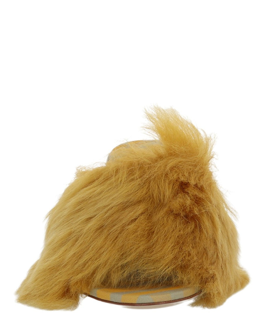 Burberry Jackie Shearling Mules