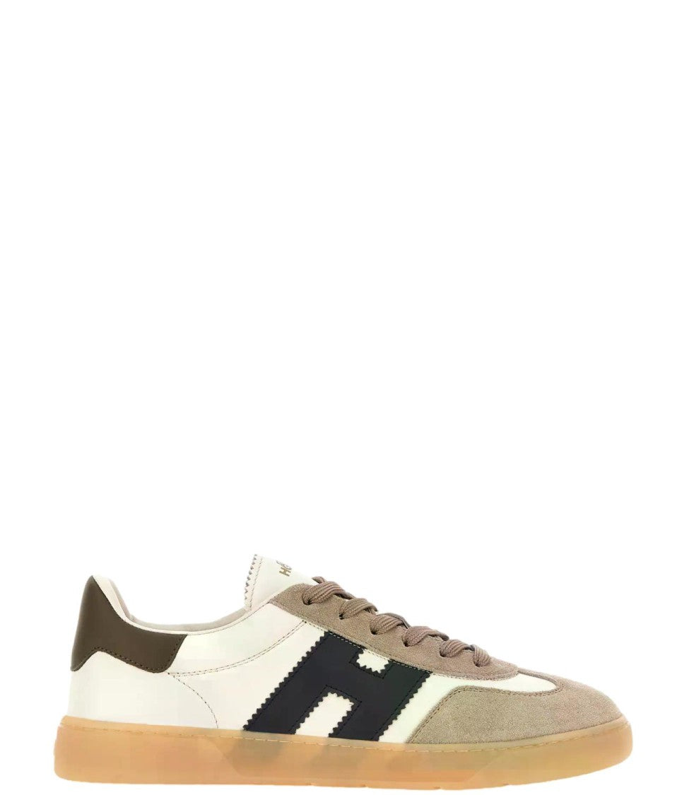 Hogan Low-Top Suede Overlay Sneakers