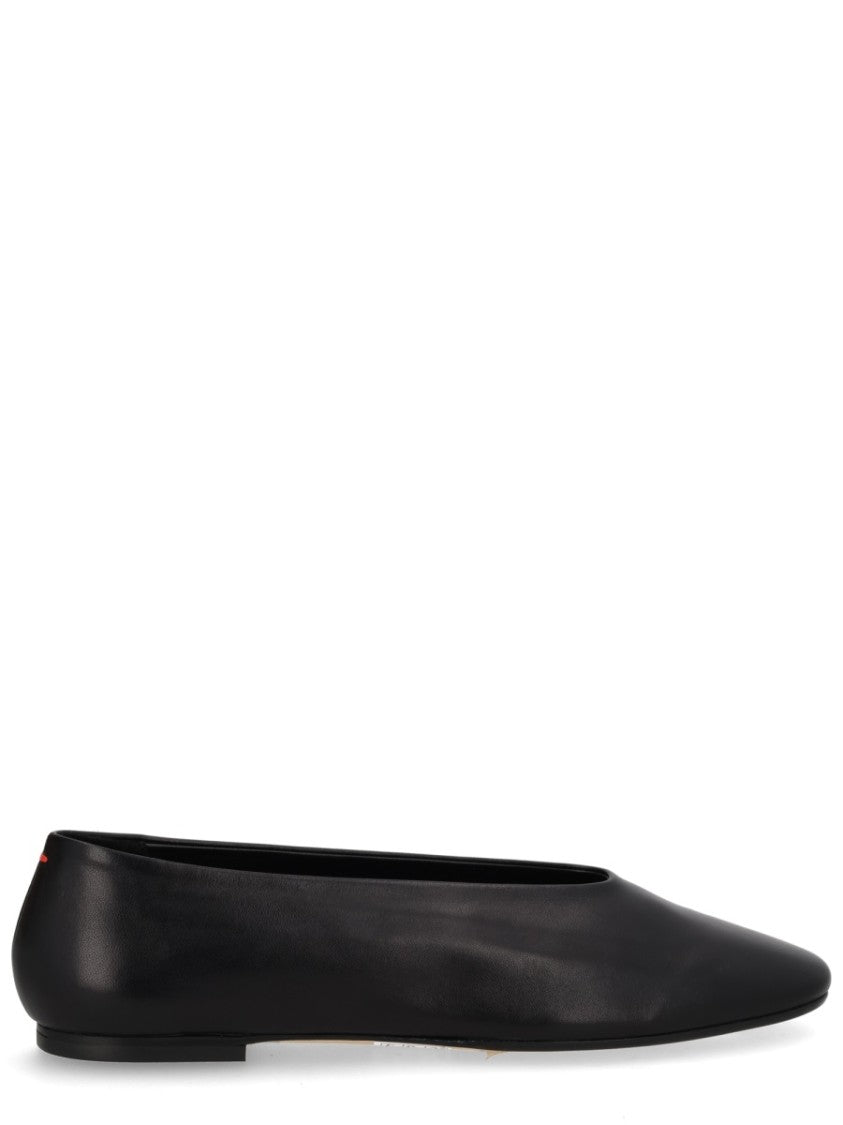 Aeydē Dancer Kirsten Pointed Toe Flat Leather Flats