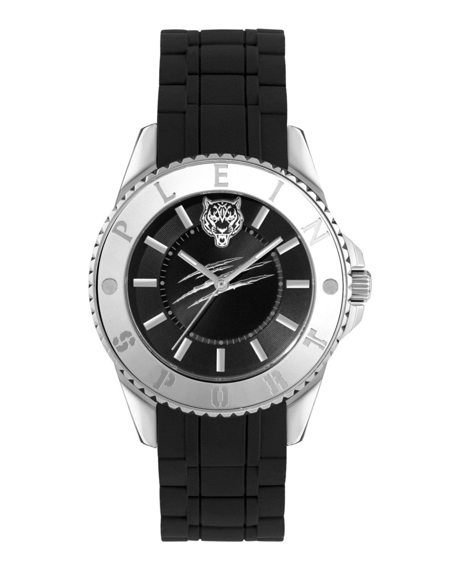 Plein Sport Three-Hand Quartz Movement Watch With Stainless Steel Case