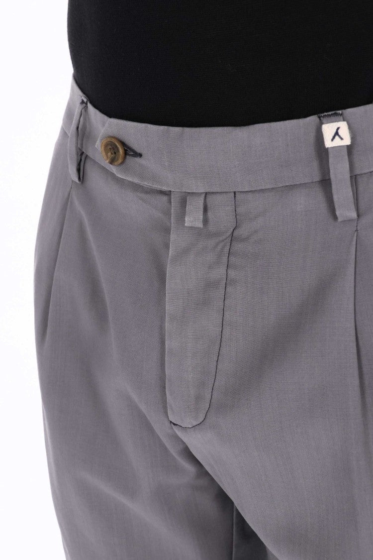 Myths Giove Model Delavé Wool Trousers