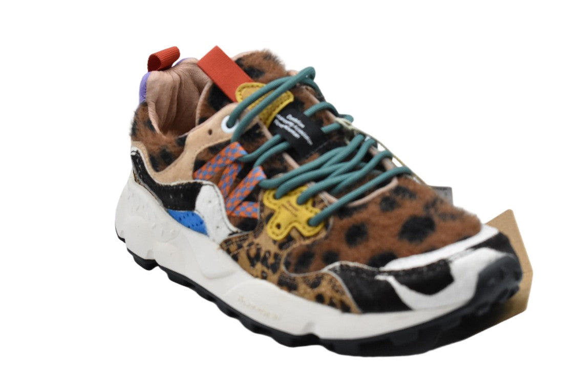 Flower Mountain Beige Laced Elegance Practical Shoes