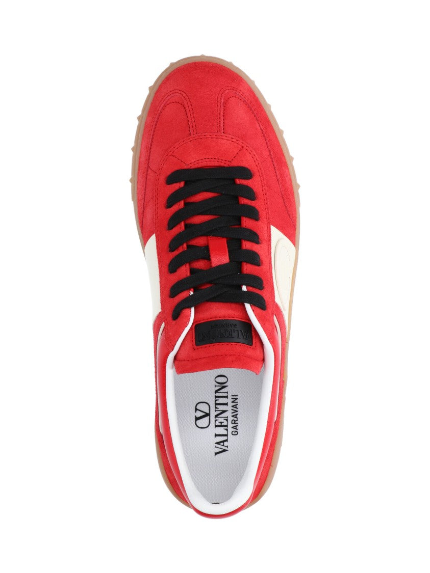 Valentino Garavani "Upvillage" Low-Top Sneakers – Red
