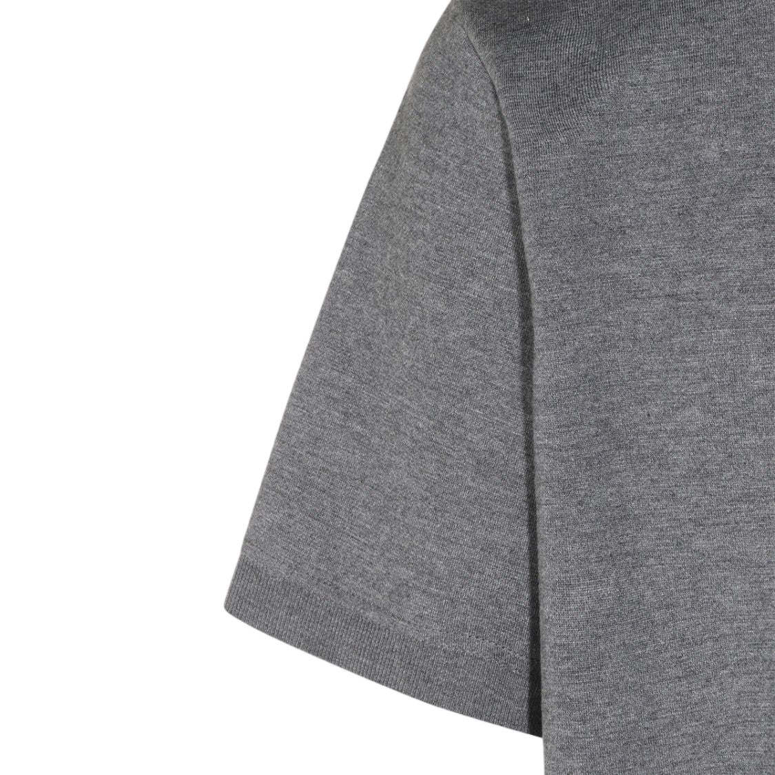 Malo Grey Minimalist Crew Neck T-Shirt