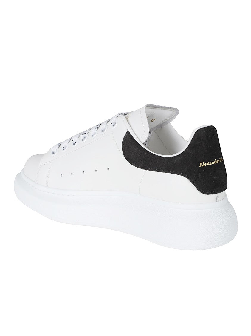 Alexander Mcqueen White Calf Leather Oversize Sneakers