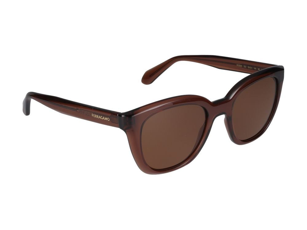 Salvatore Ferragamo Sunglasses Sf2000s 232 Transparent Brown 52/21/145