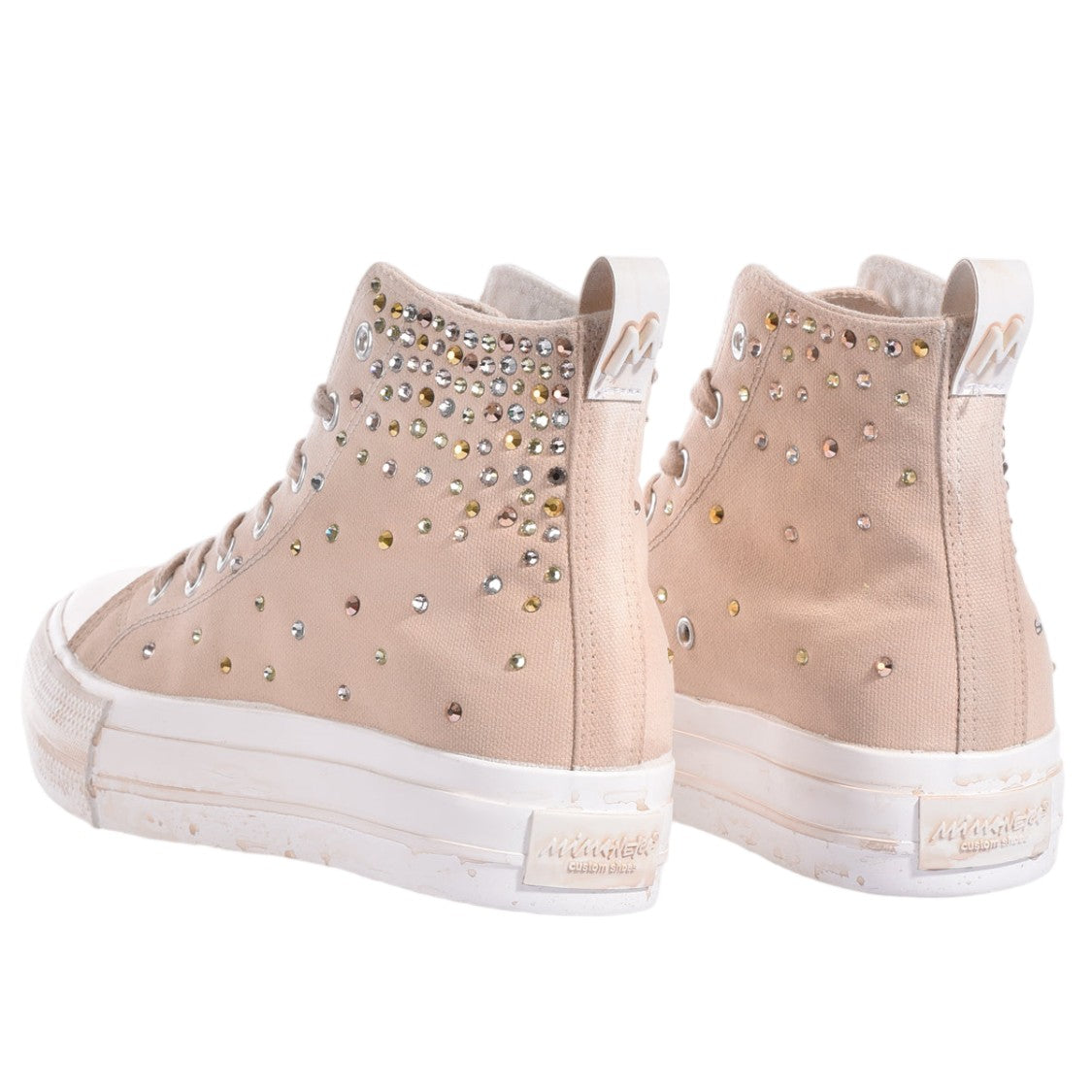 Mimanera Darling Handcrafted Individual Masterpiece Platform Sneakers