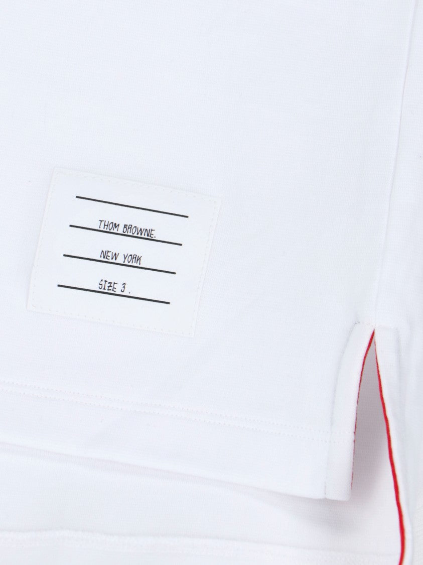Thom Browne "4-Bar" T-Shirt – White