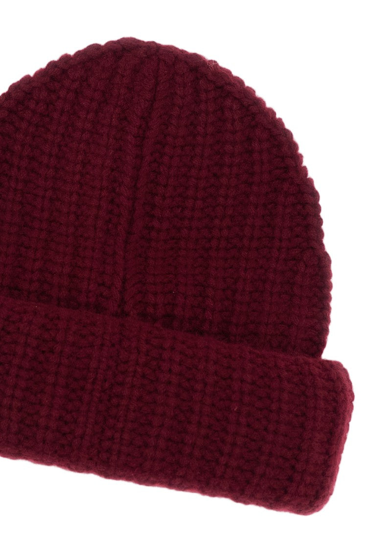 Lisa Yang Red Cashmere Beatris Beanie
