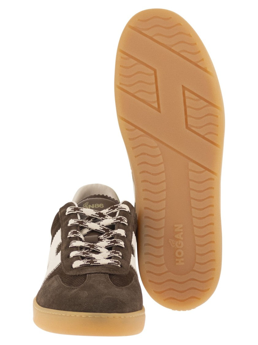 Hogan Retro-Inspired Suede Trainers With Memory Foam Comfort