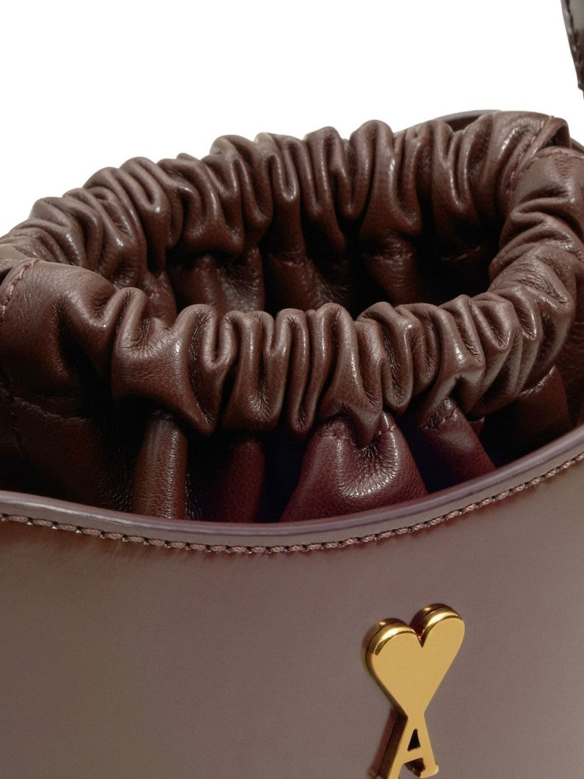 Ami Leather Shoulder Bag