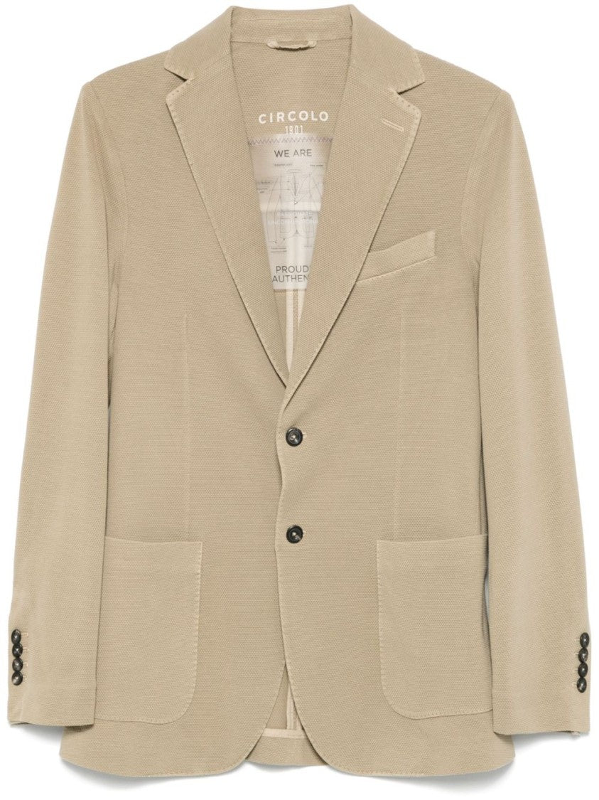Circolo 1901 Tailored Khaki Jacket