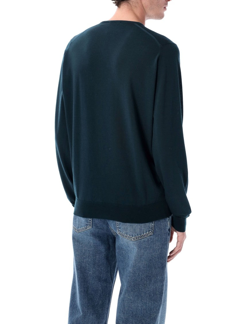 John Smedley Blenheim Extra Fine Merino Wool V-Neck Jumper