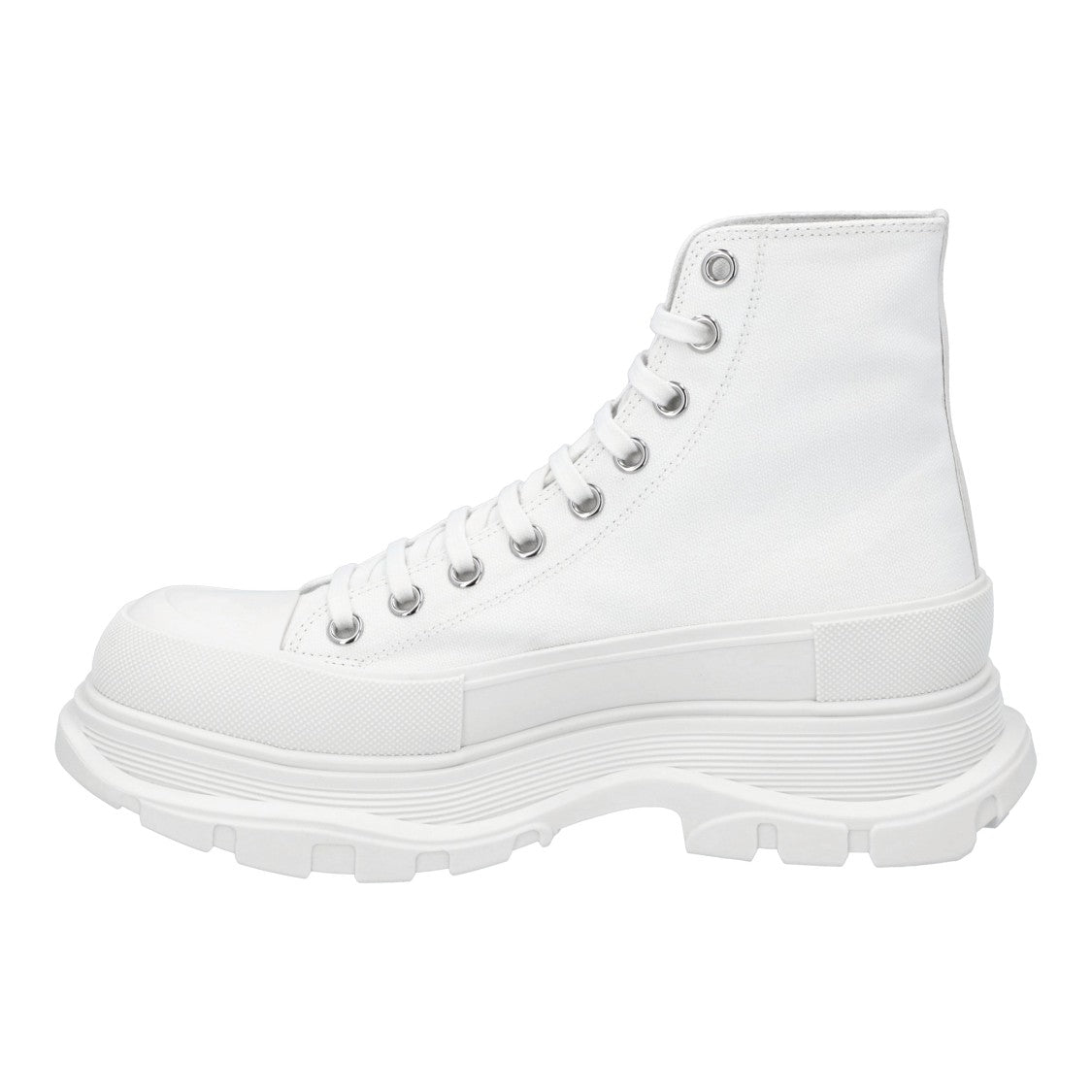 Alexander Mcqueen Tread Slick Boot In White