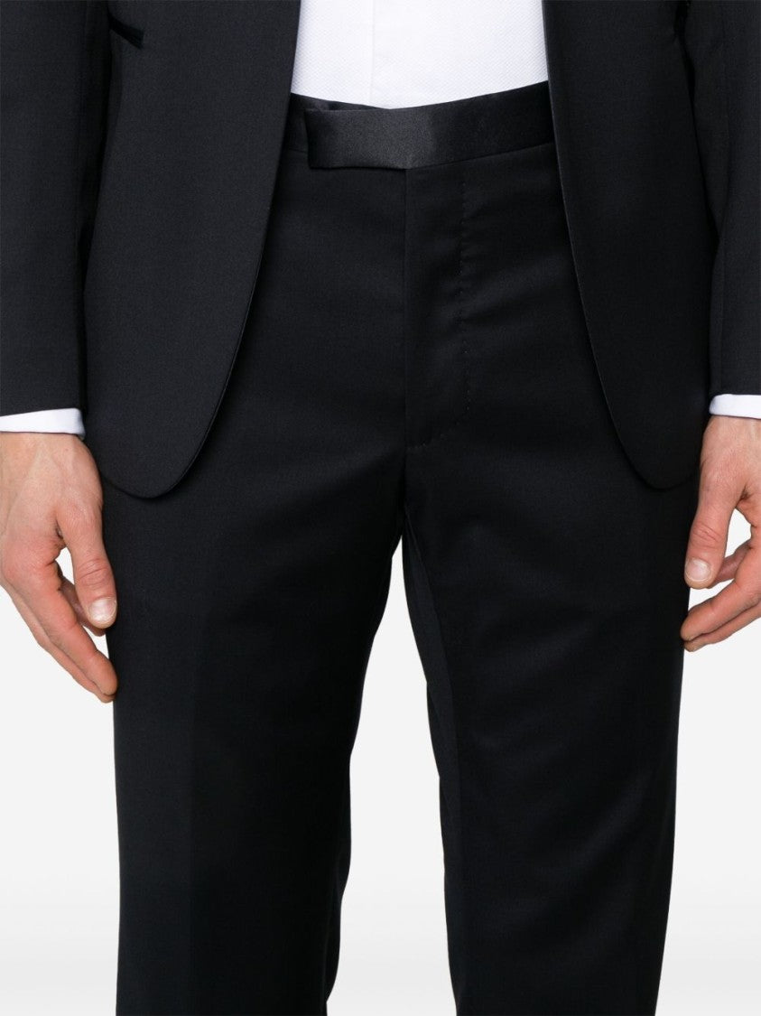 Tagliatore Navy Blue Suit Jacket
