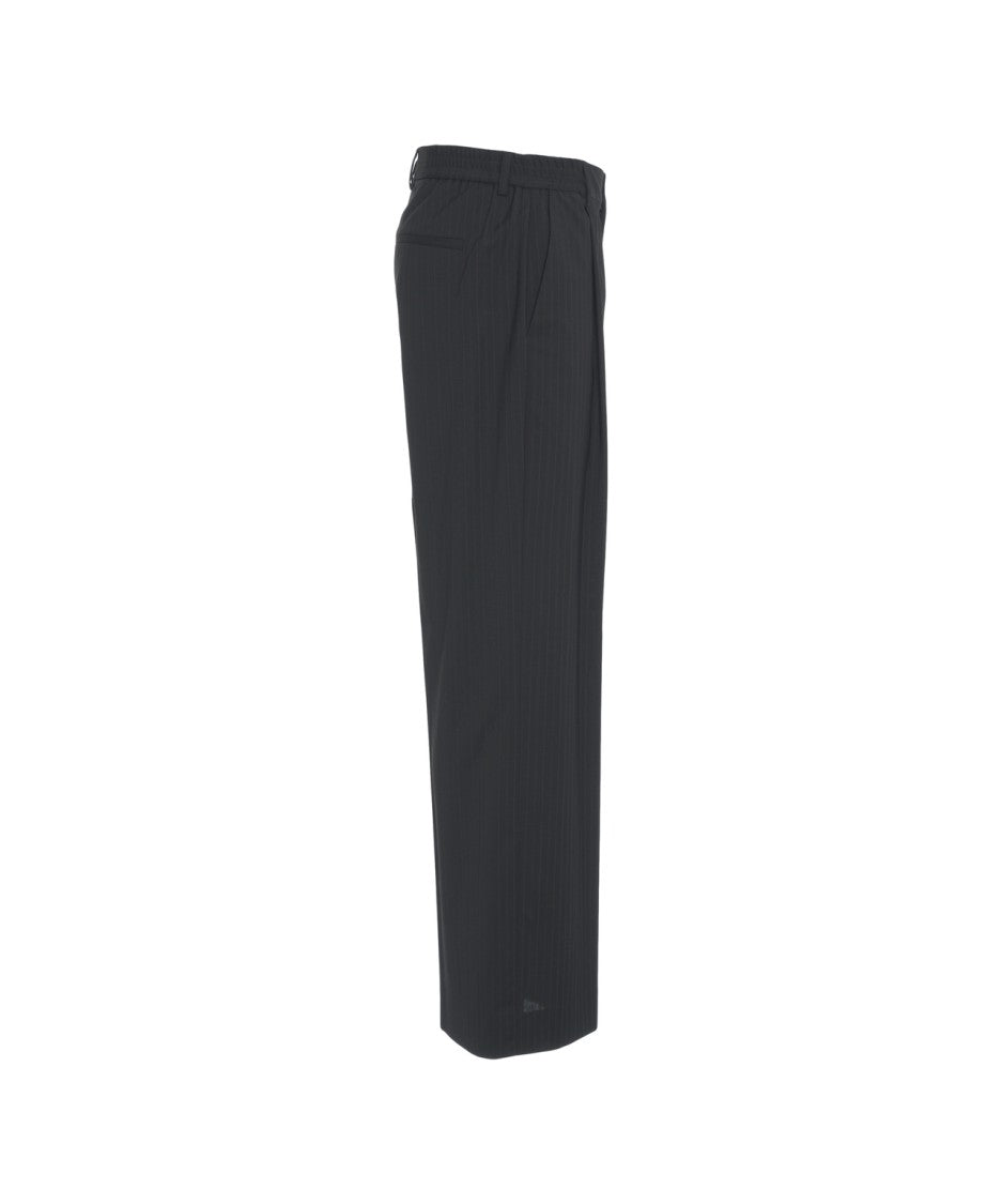 Rue De Tokyo Pilot' Pinstriped Trousers