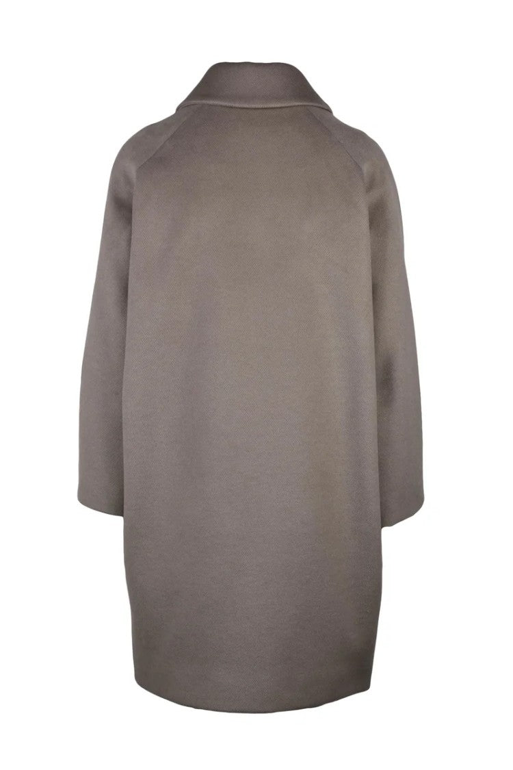 Guttha Raglan Coat - Grey