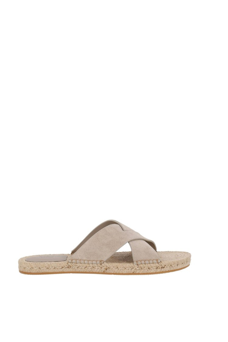 Zegna Suede Leather Smart Casual Sandals