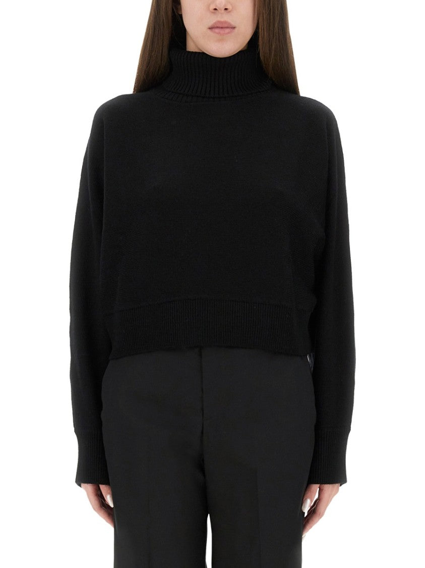 Michael Michael Kors Cropped Black Sweater