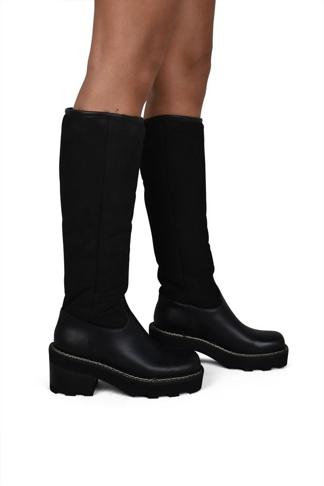 Gabriela Hearst Tall Boots In Smooth Leather