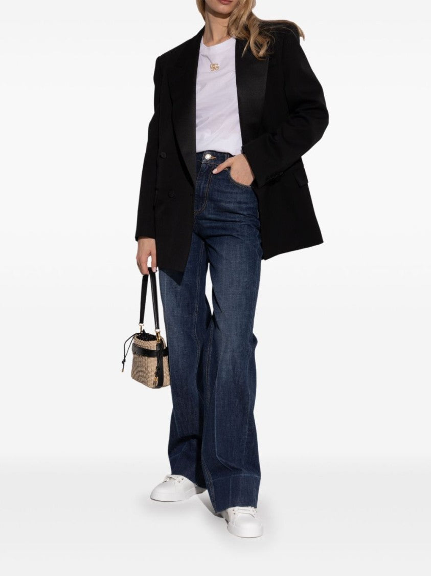 Dolce & Gabbana White Leather Sneakers