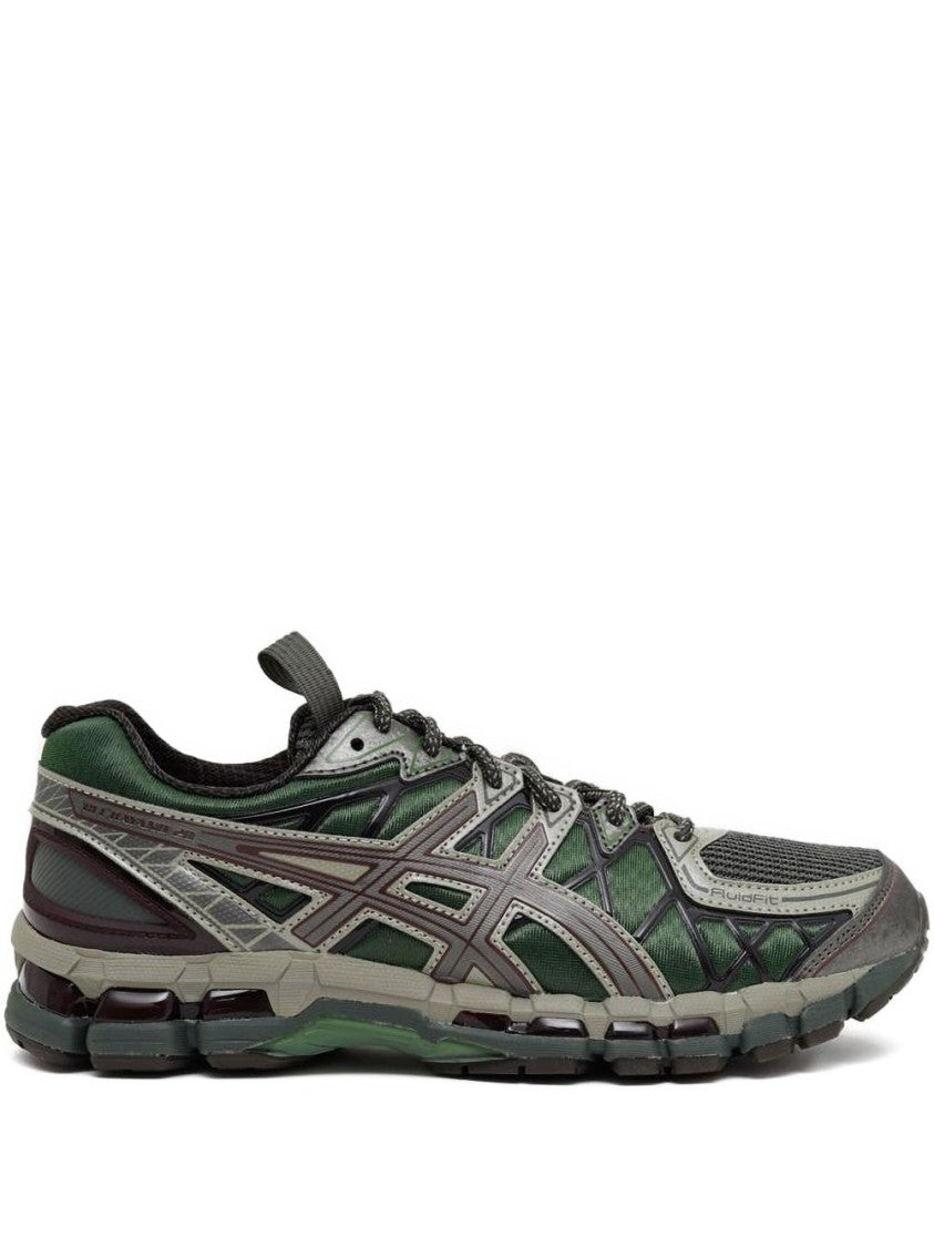 Asics Dynamic Mesh And Synthetic Sneakers With Cushioned Sole