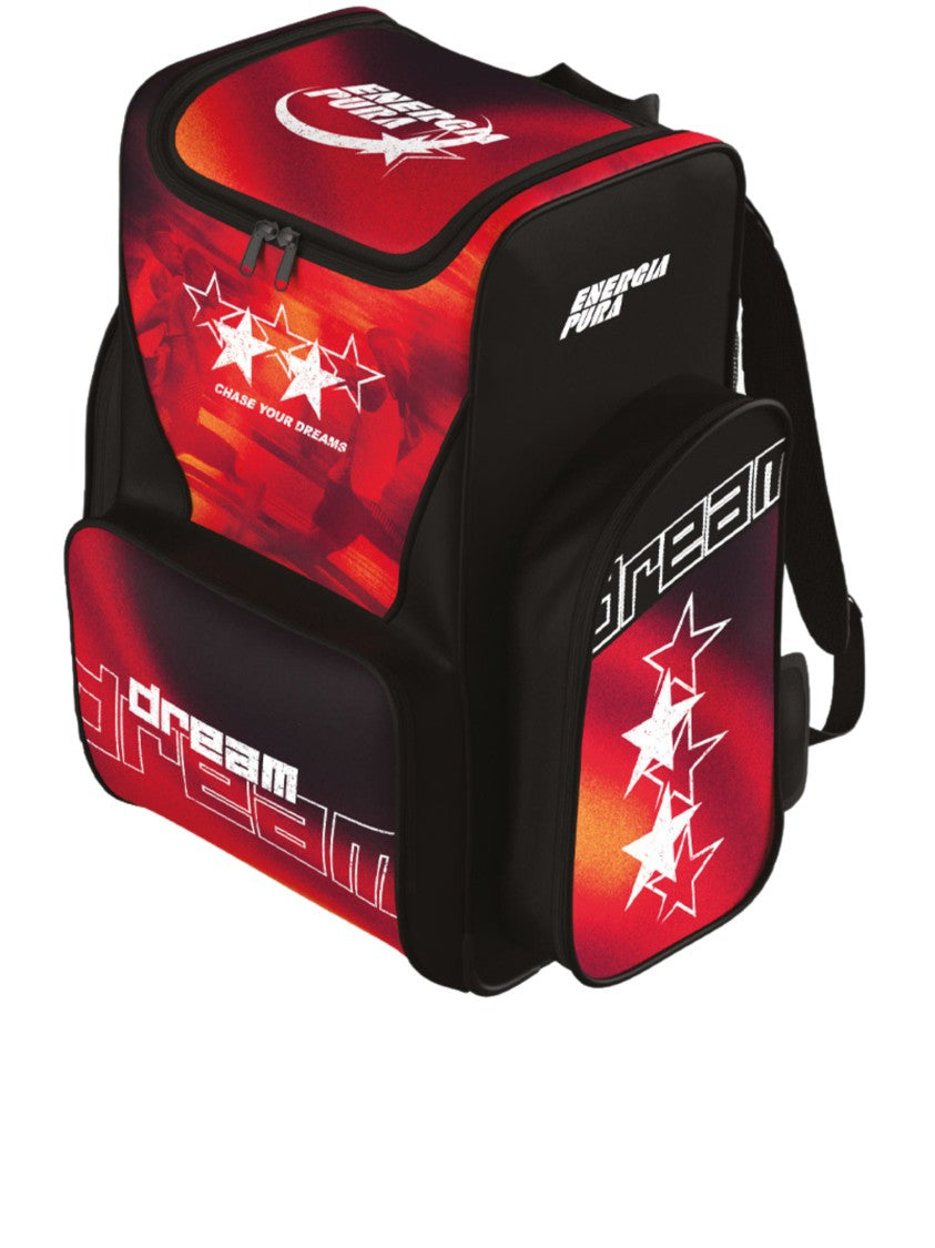 Energia Pura Box-Shaped Gradient Racer Bag With Motivational Graphics