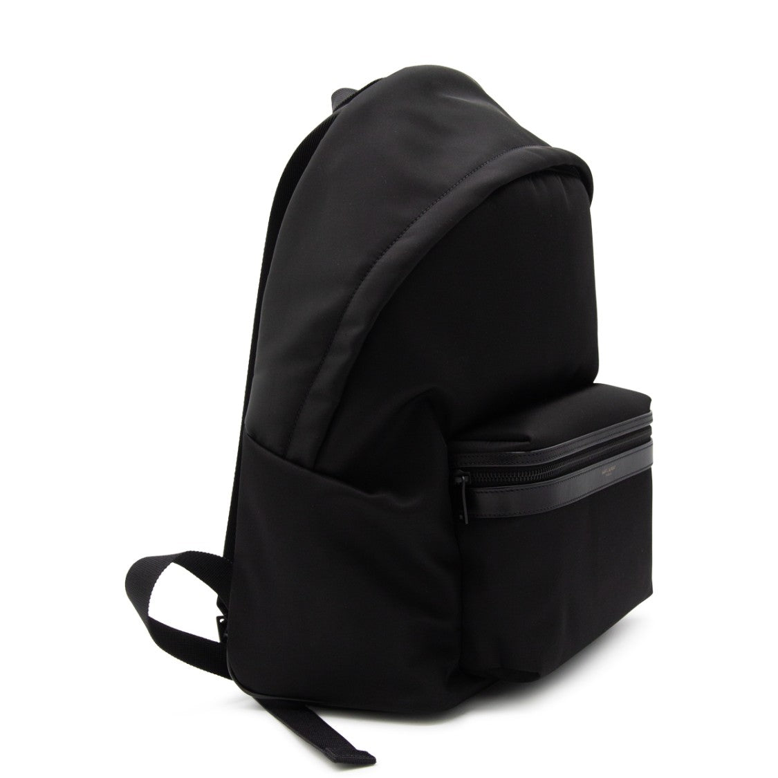 Saint Laurent Canvas City Backpack With Embossed Logo
