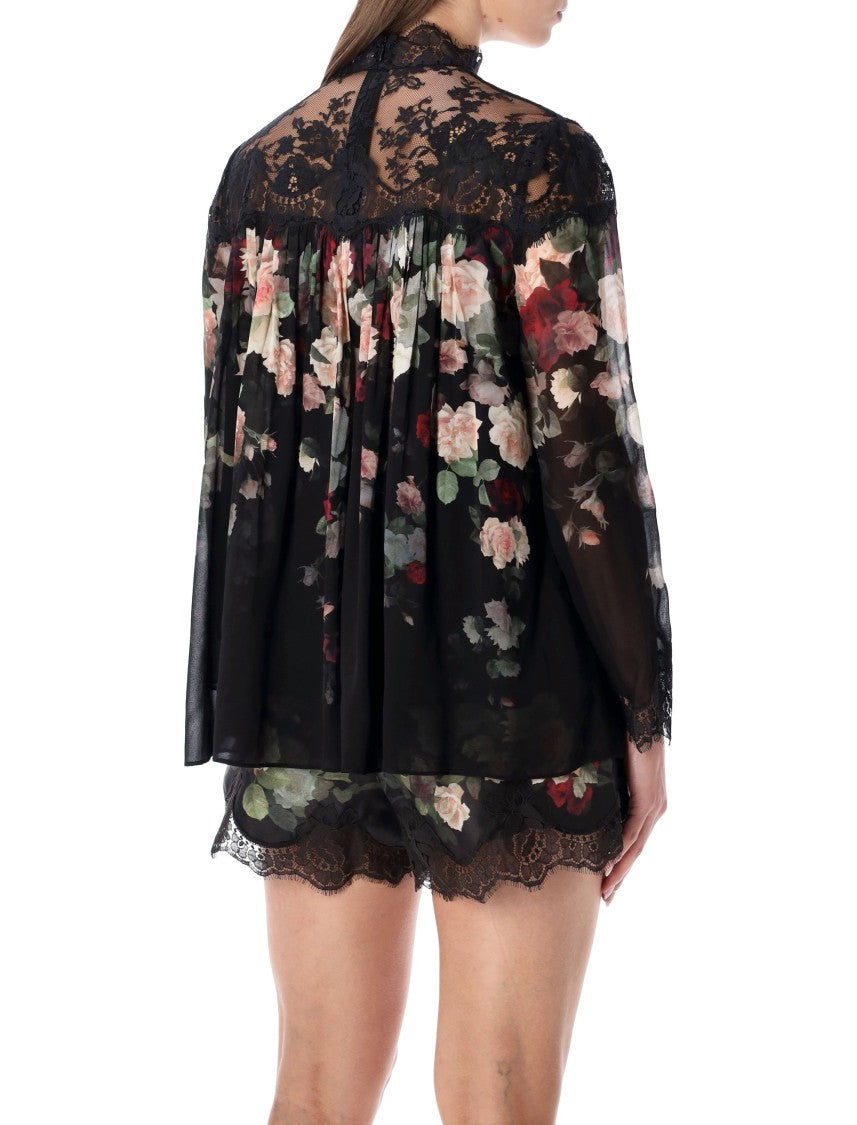 Zimmermann Flower Lace Blouse