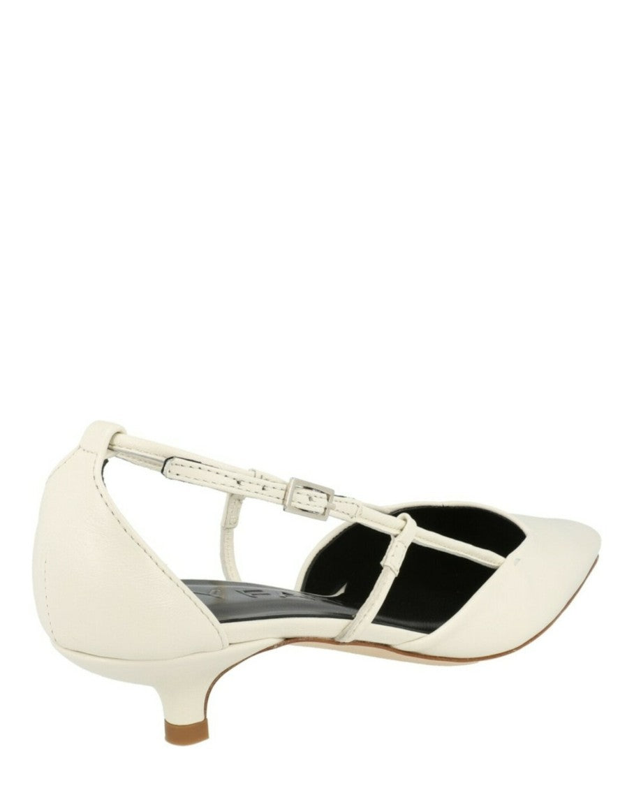 By Far Francine Leather Pumps