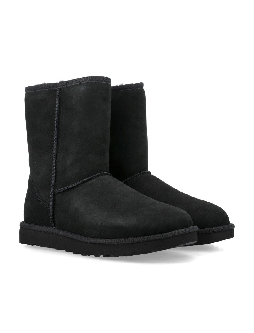 Ugg Classic Short Suede Lambswool Boots