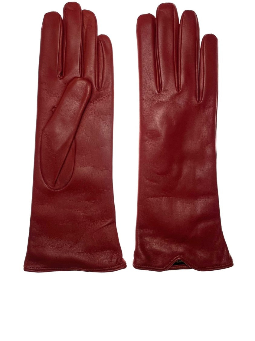 Restelli Nappa Cashmere Leather Cashmere-Lined Gloves