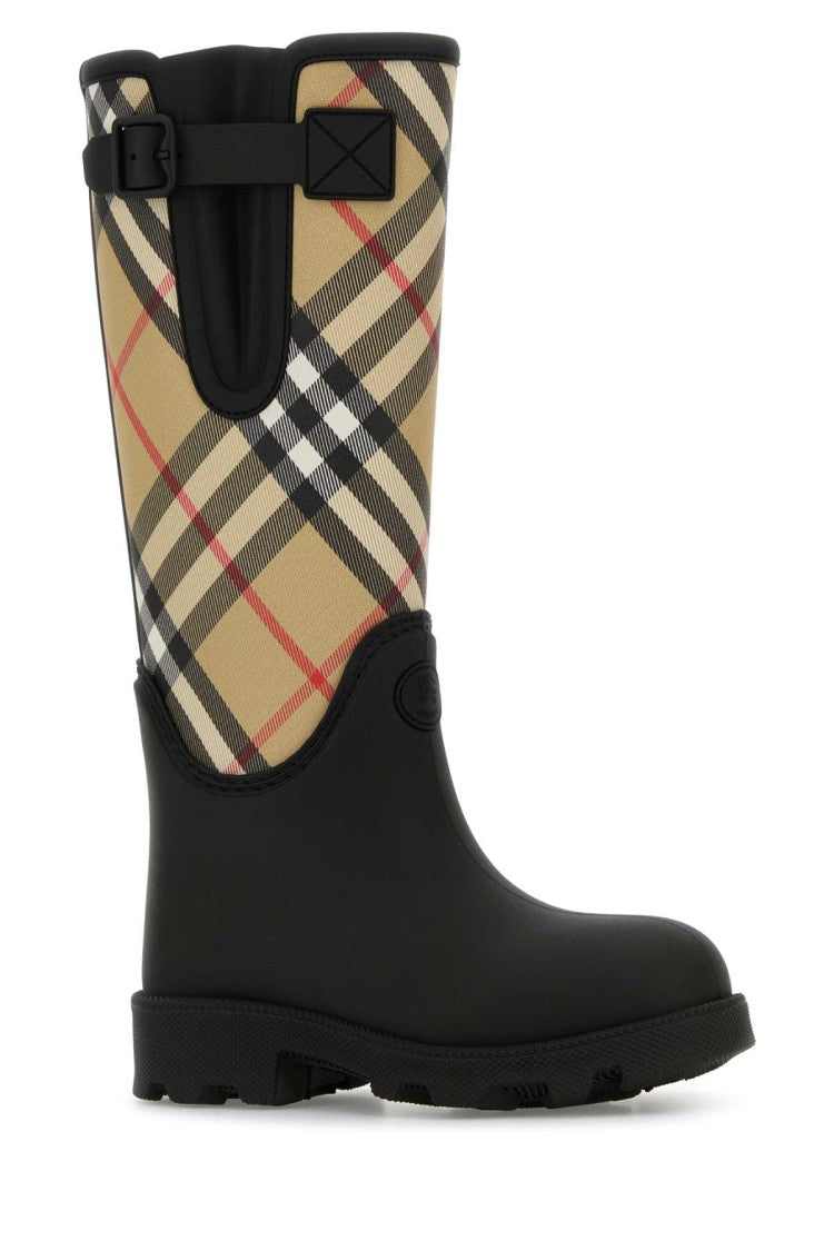 Burberry Printed Rubber Marsh Stamp Boots